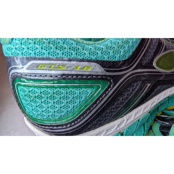 Brooks DNA GTS 16th Edition Women's Size 10.5M GunMetal/GRN/GRAY Running Shoes - Picture 16 of 16